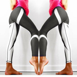 2019 New Yoga Sports Leggings For Women Sports Tight Yoga Leggings Fitness Dry Fit Yoga Pants Women Running Tights Women Trouser - Fisez